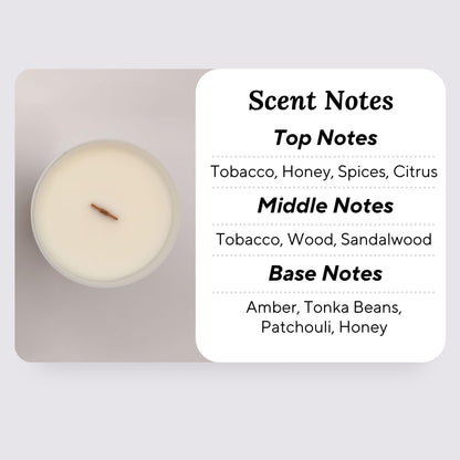 Scented Candle | Amber Twilight - LumenFlows