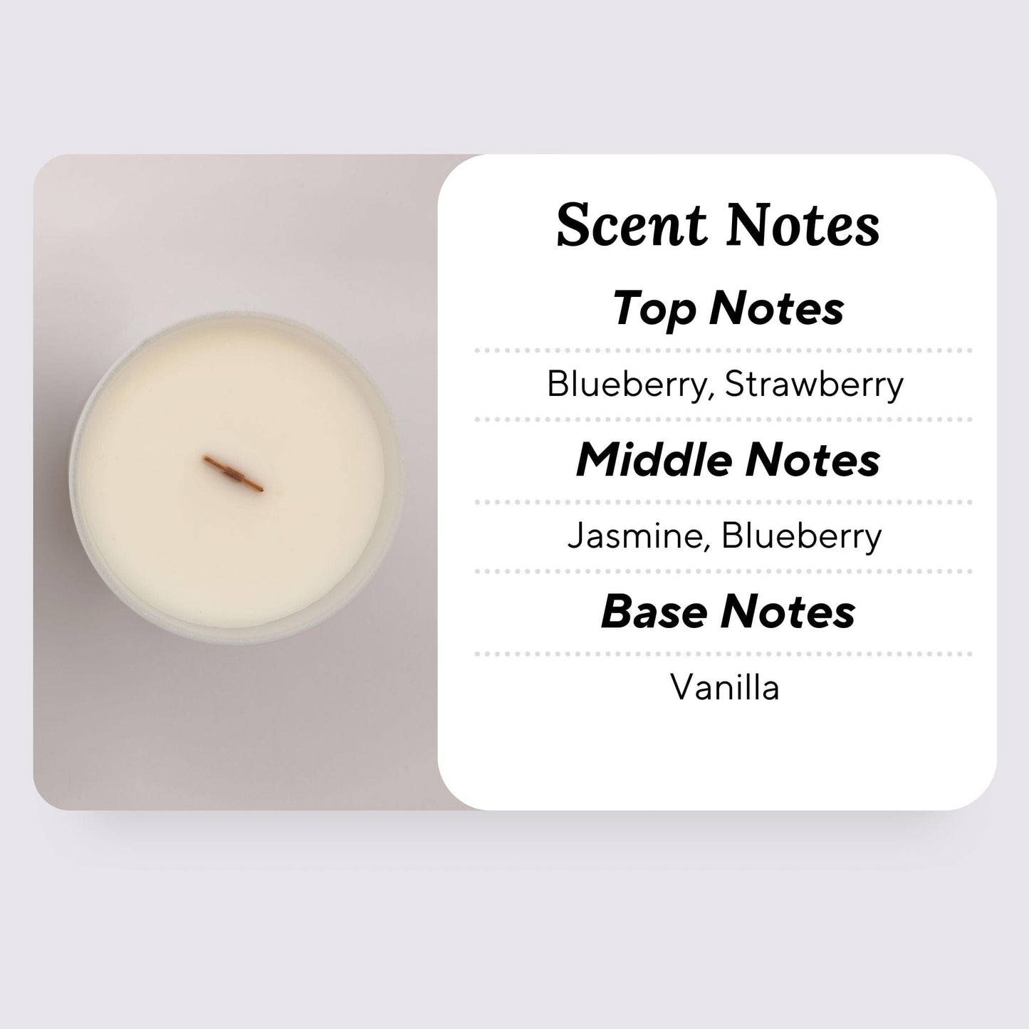 Scented Candle | Nebula Notation | Doftljus - LumenFlows